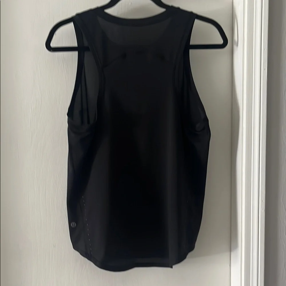 Women's Black Sleeveless Top